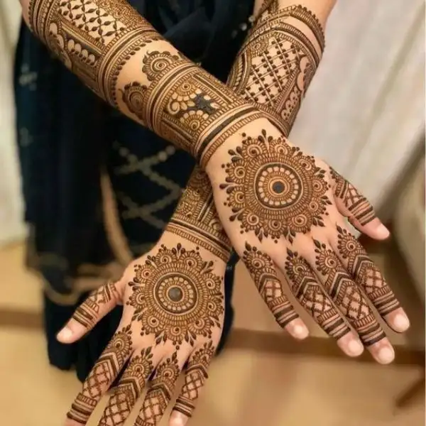 bridal mehndi design