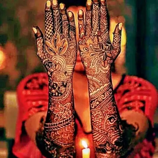 bridal mehndi design