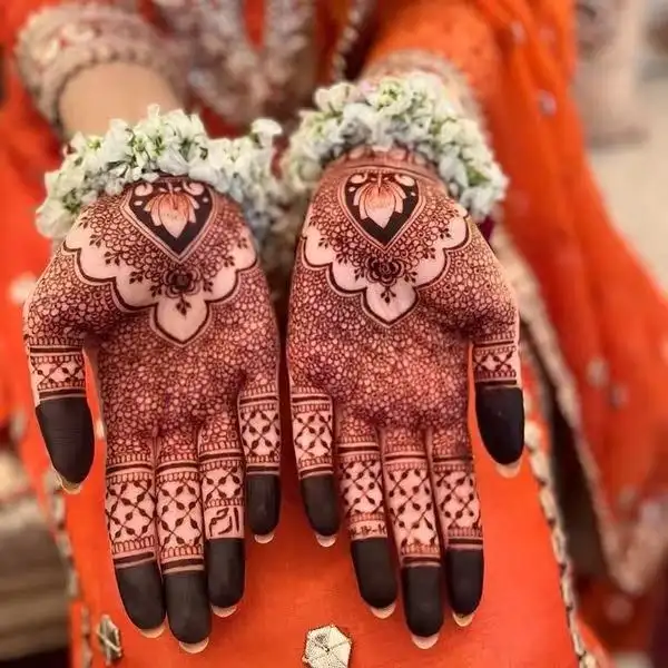 bridal mehndi design