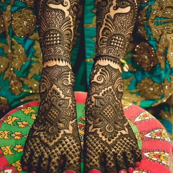 bridal mehndi design