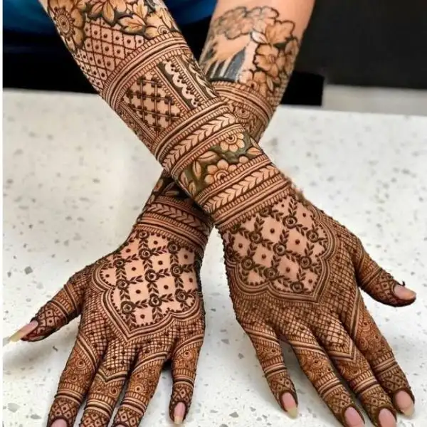 bridal mehndi design