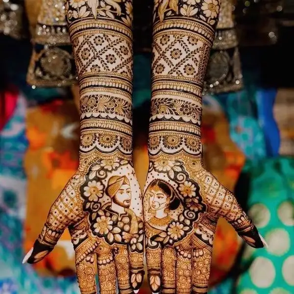 bridal mehndi design