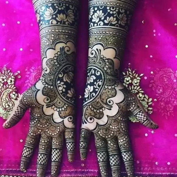 bridal mehndi design