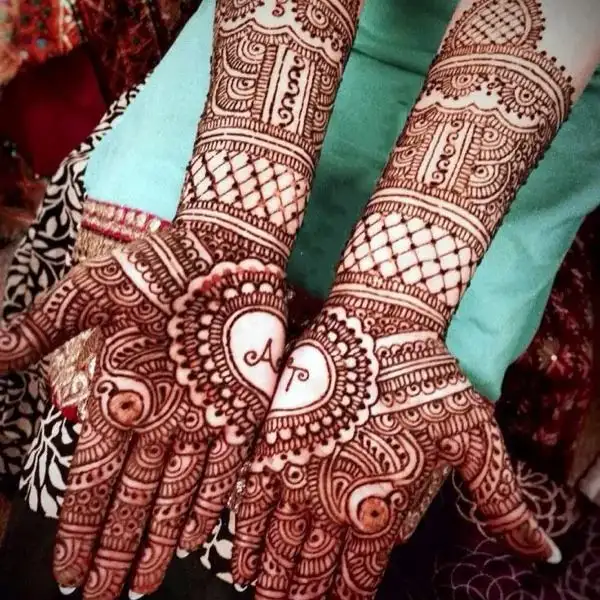bridal mehndi design