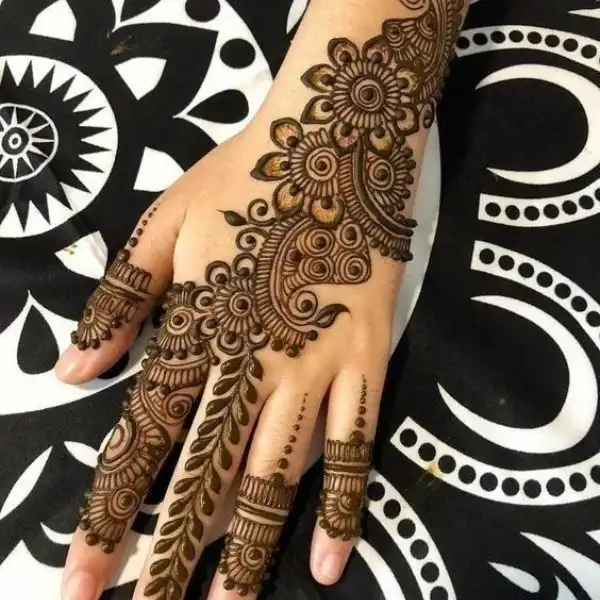 bridal mehndi design