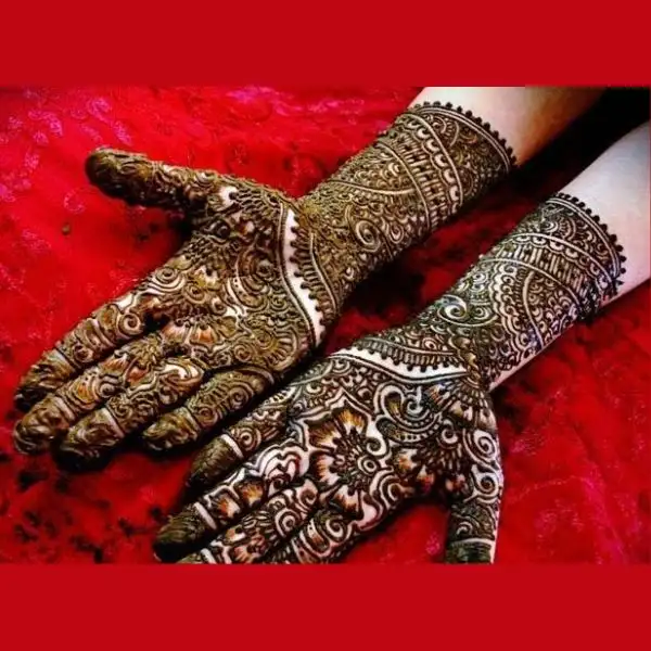 bridal mehndi design