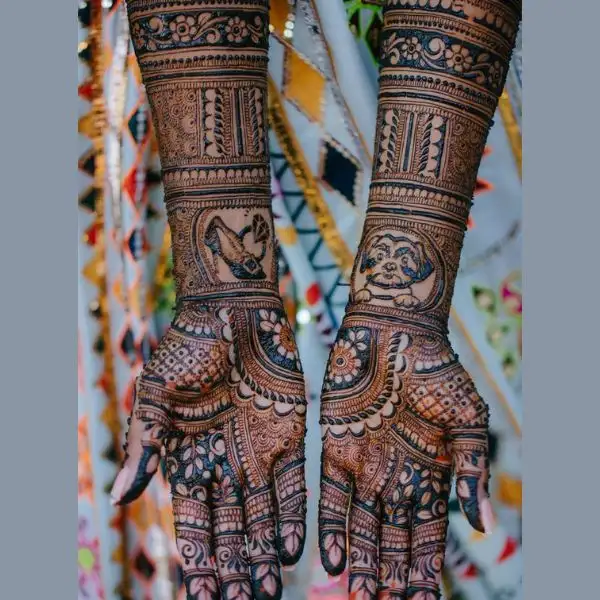 bridal mehndi design