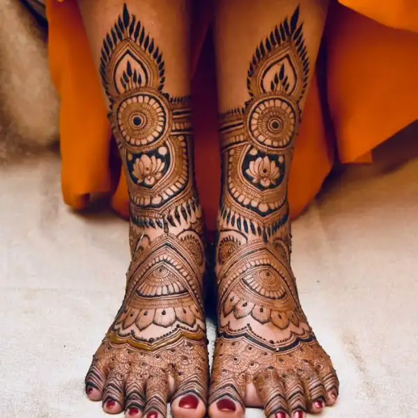 bridal mehndi design