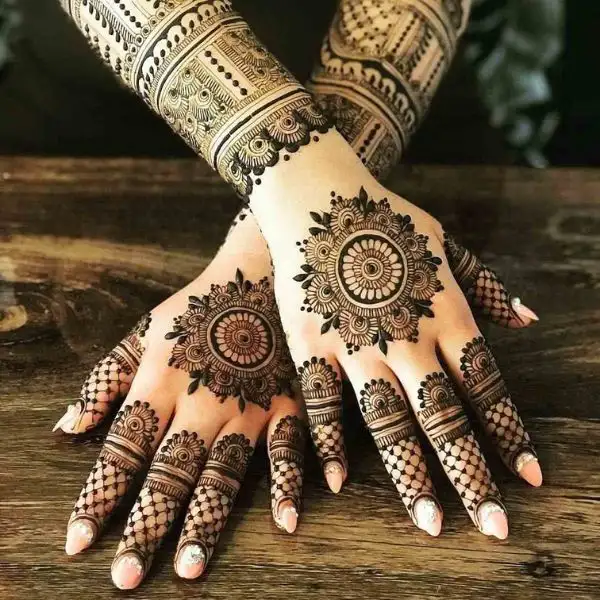 bridal mehndi design