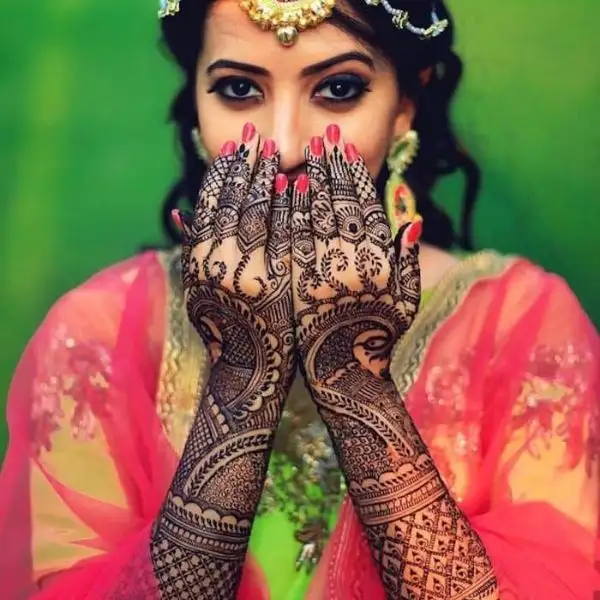 bridal mehndi design