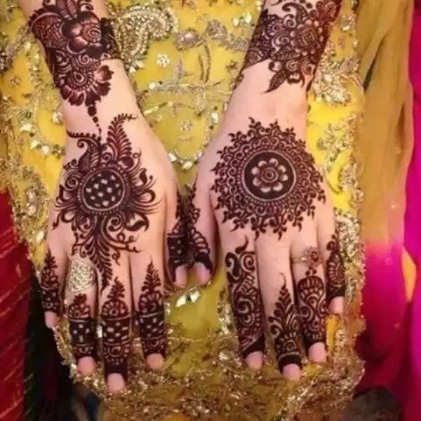 bridal mehndi design