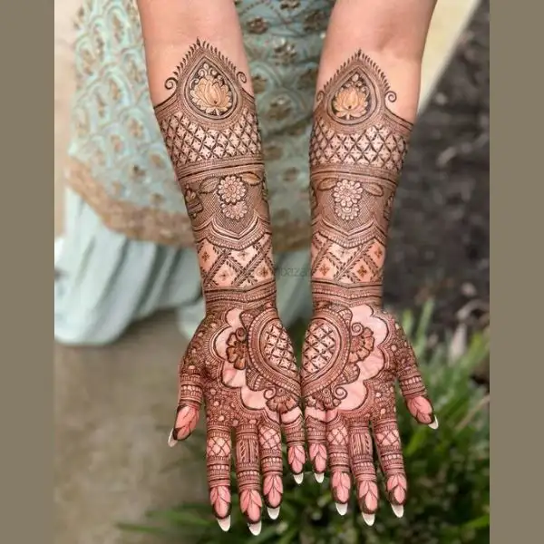 bridal mehndi design