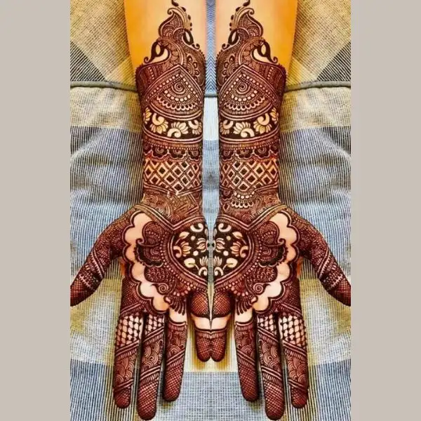bridal mehndi design