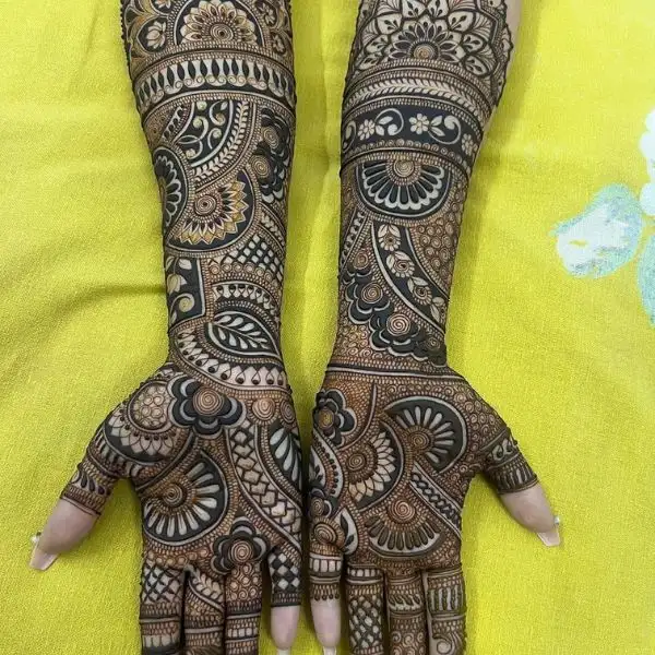 bridal mehndi design