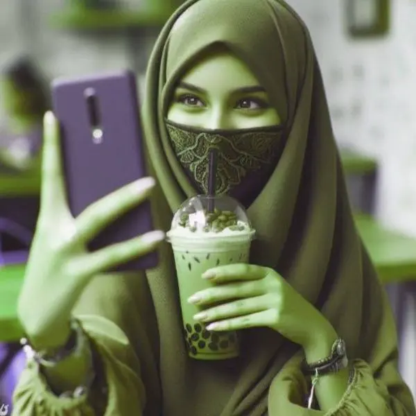 বোরকা পরা পিক