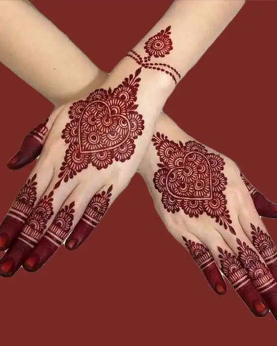 ব্রাইডাল মেহেদী ডিজাইন