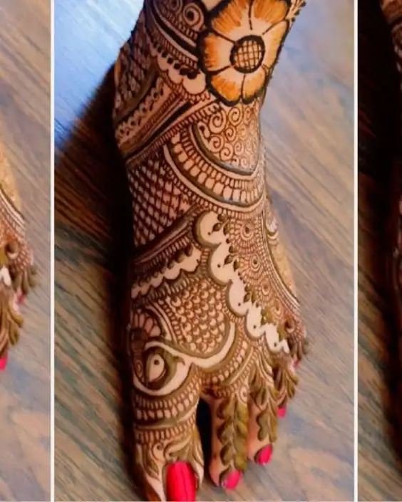 ব্রাইডাল মেহেদী ডিজাইন