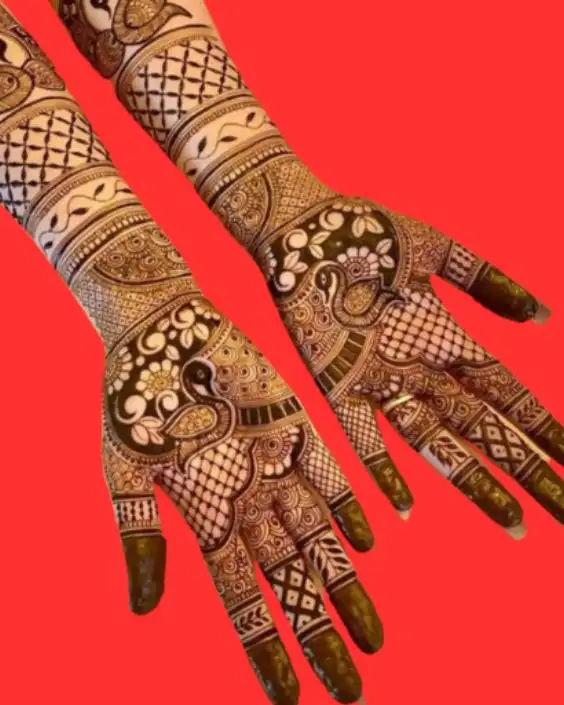 ব্রাইডাল মেহেদী ডিজাইন