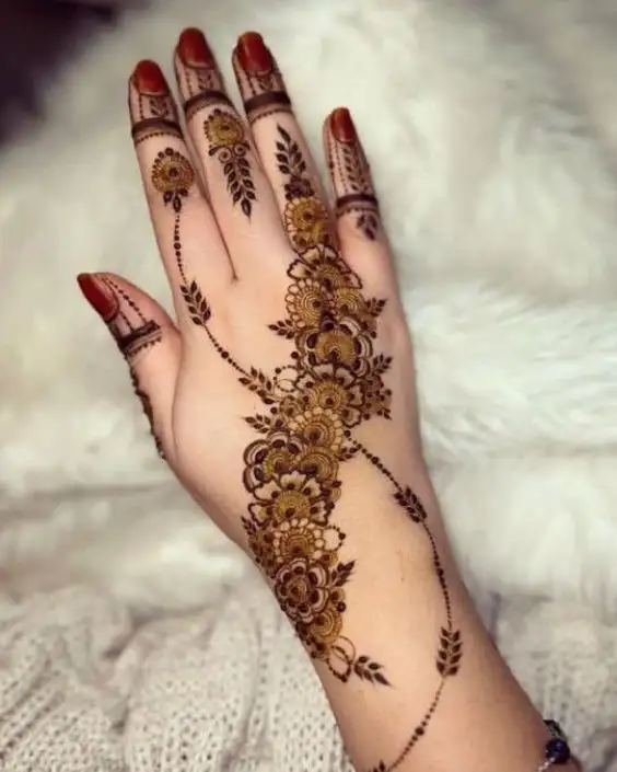 ব্রাইডাল মেহেদী ডিজাইন