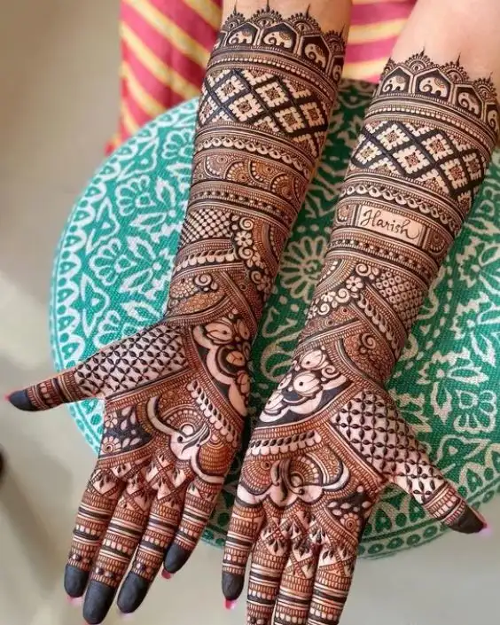 ব্রাইডাল মেহেদী ডিজাইন