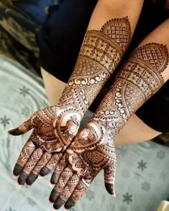 ব্রাইডাল মেহেদী ডিজাইন