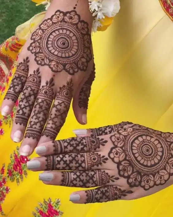 ব্রাইডাল মেহেদী ডিজাইন