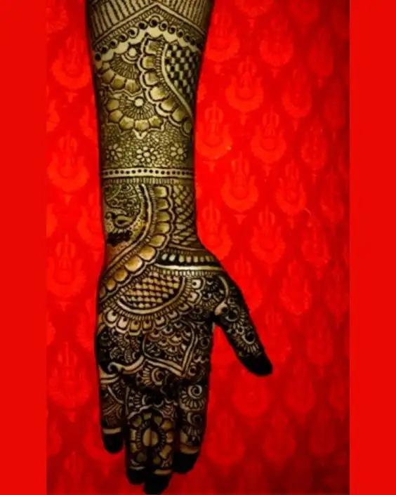 ব্রাইডাল মেহেদী ডিজাইন