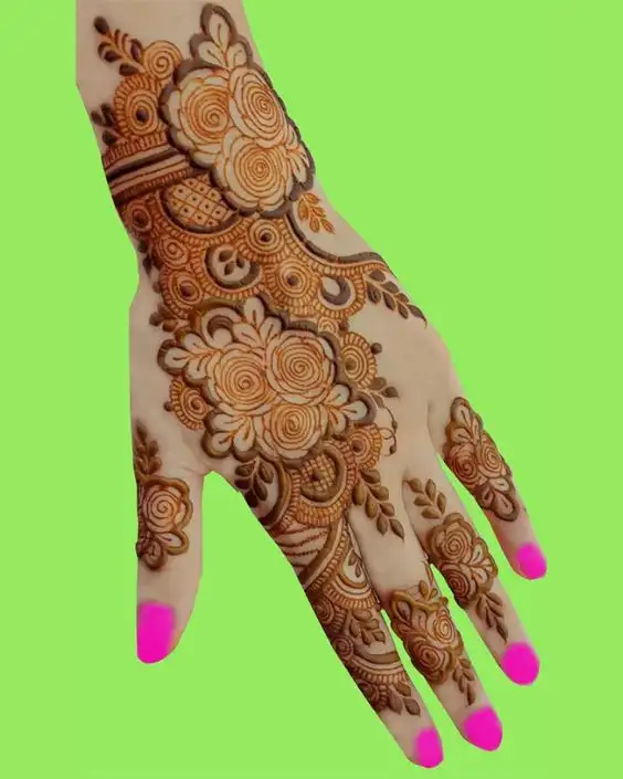 ব্রাইডাল মেহেদী ডিজাইন