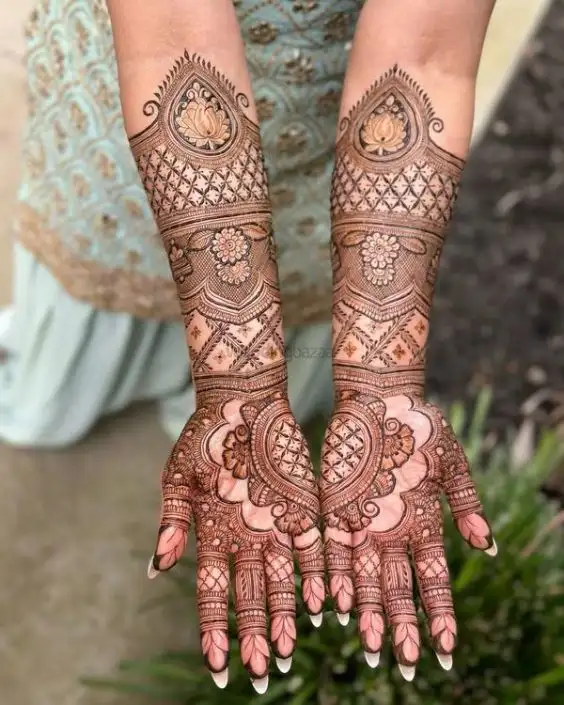 ব্রাইডাল মেহেদী ডিজাইন