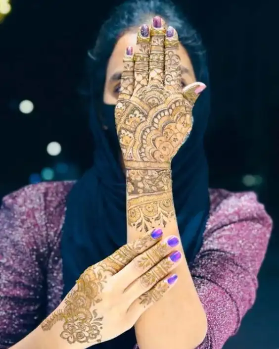 ব্রাইডাল মেহেদী ডিজাইন