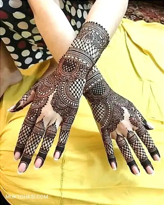 ব্রাইডাল মেহেদী ডিজাইন