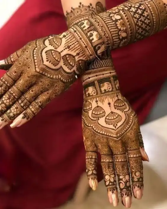 ব্রাইডাল মেহেদী ডিজাইন