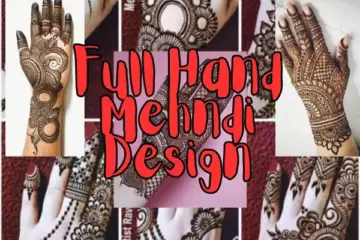 full hand mehndi design