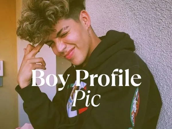 boy profile pic