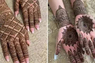 mehndi design _ মেহেদী ডিজাইন – simple, stylish & easy